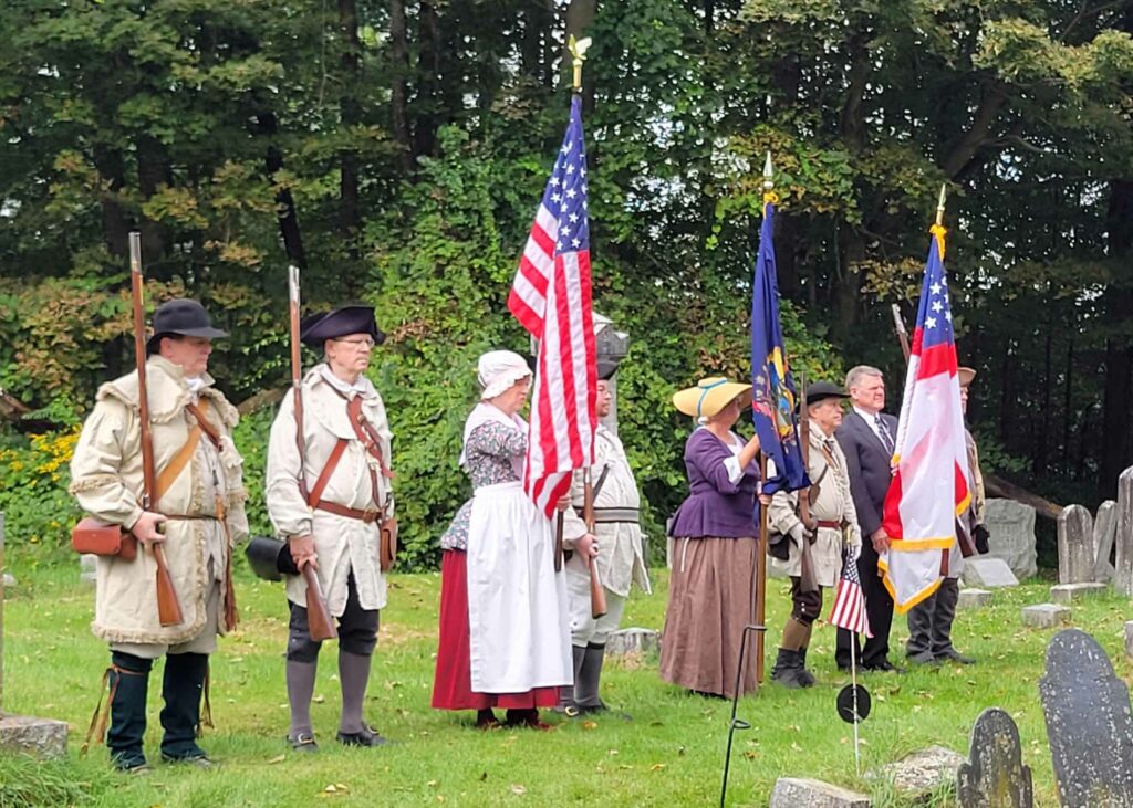 SAR Ceremony at Westminster, Vermont, 2023